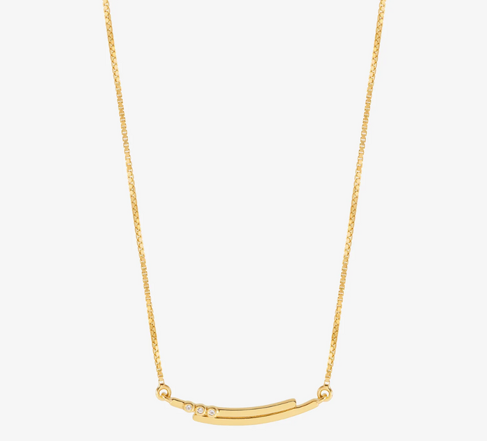 RACHEL JACKSON LIFESTREAM CHAIN NECKLACE