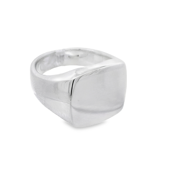 LAST NIGHT I DREAMT LACIE SOLID SILVER SIGNET RING