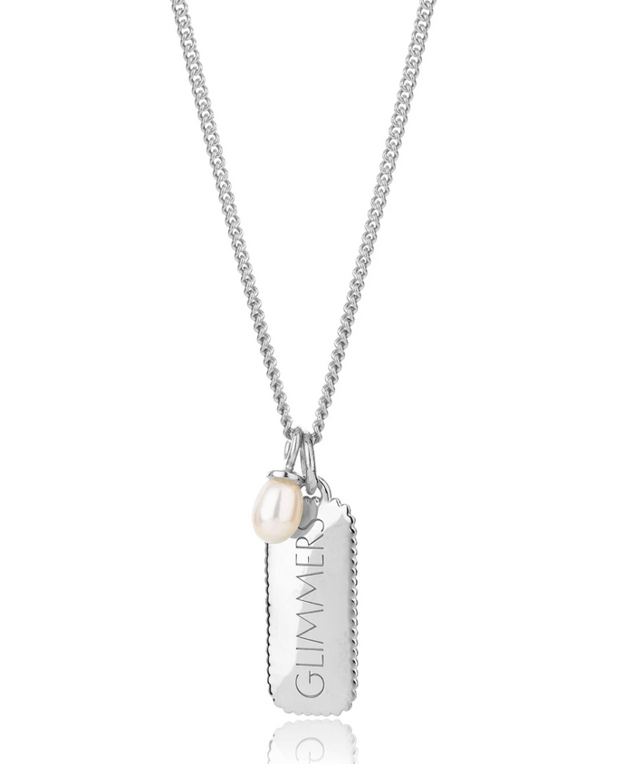 CLAUDIA BRADBY PEARL GLIMMERS NECKLACE