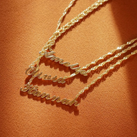 DAISY LONDON PERSONALISED CARRIE NAME NECKLACE - MADE TO ORDER