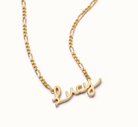 DAISY LONDON PERSONALISED SCRIPT NAME NECKLACE - MADE TO ORDER