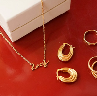 DAISY LONDON PERSONALISED SCRIPT NAME NECKLACE - MADE TO ORDER