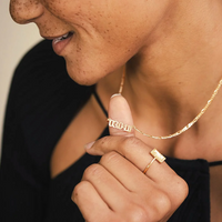 DAISY LONDON PERSONALISED DATE NECKLACE - MADE TO ORDER