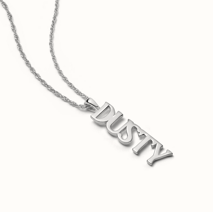 DAISY LONDON PERSONALISED PENDANT NECKLACE - MADE TO ORDER