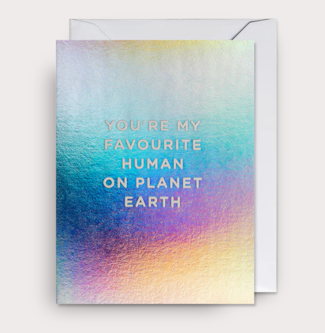 CARD FAVOURITE HUMAN