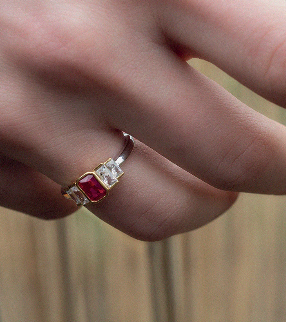 V BY LAURA VANN ISLA RING