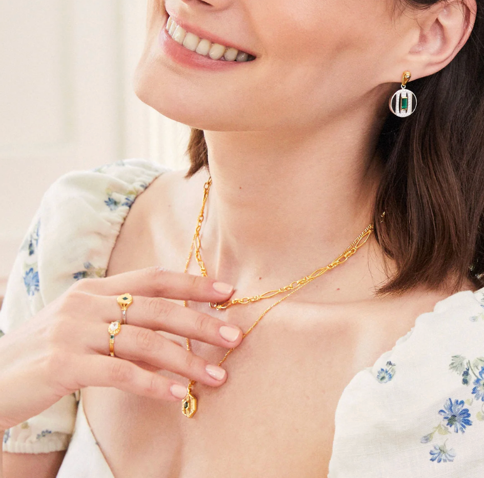 V BY LAURA VANN DARCY NECKLACE