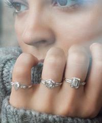 V BY LAURA VANN EVE RING