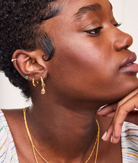 V BY LAURA VANN ALICE HUGGIE EARRINGS