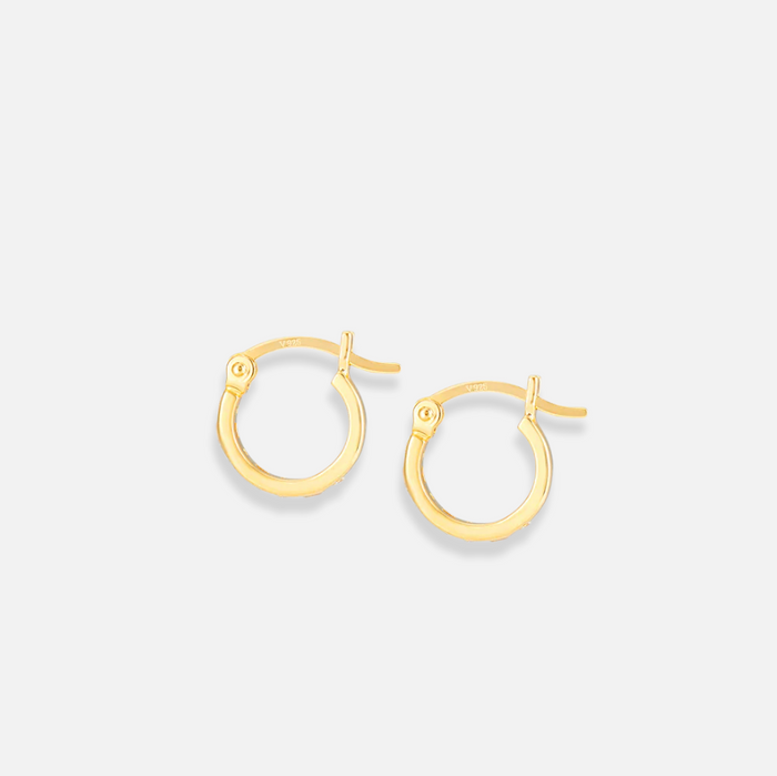 V BY LAURA VANN FRANCES HOOP EARRINGS