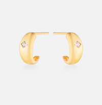 V BY LAURA VANN MINI MARIAH HOOP EARRINGS