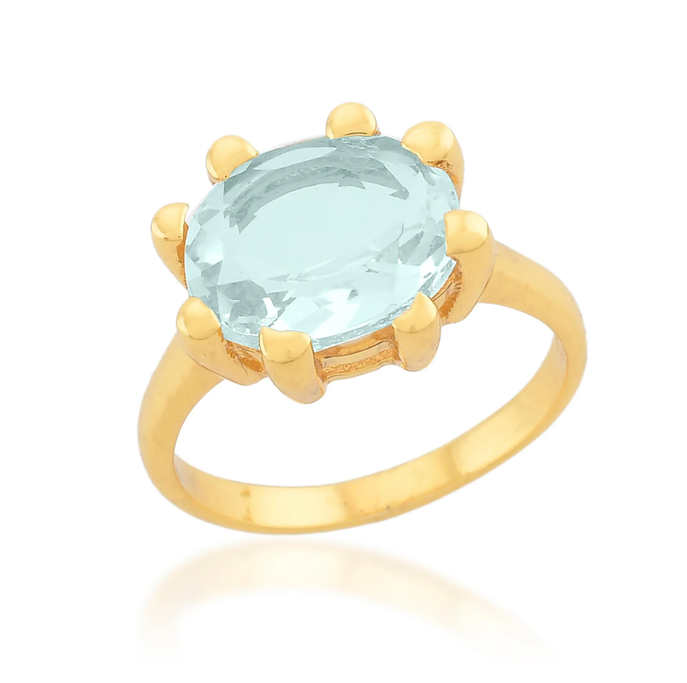 SHYLA LONDON OVAL CLAW RING