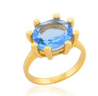 SHYLA LONDON OVAL CLAW RING