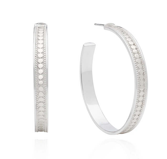 ANNA BECK LARGE POST HOOP EARRINGS