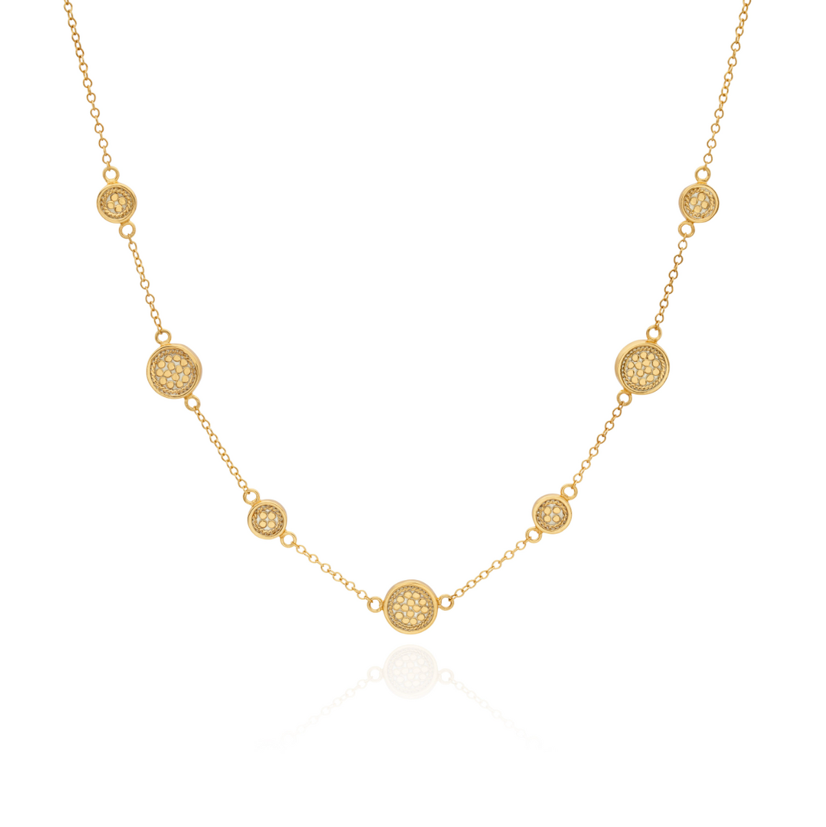 ANNA BECK CLASSIC STATION NECKLACE