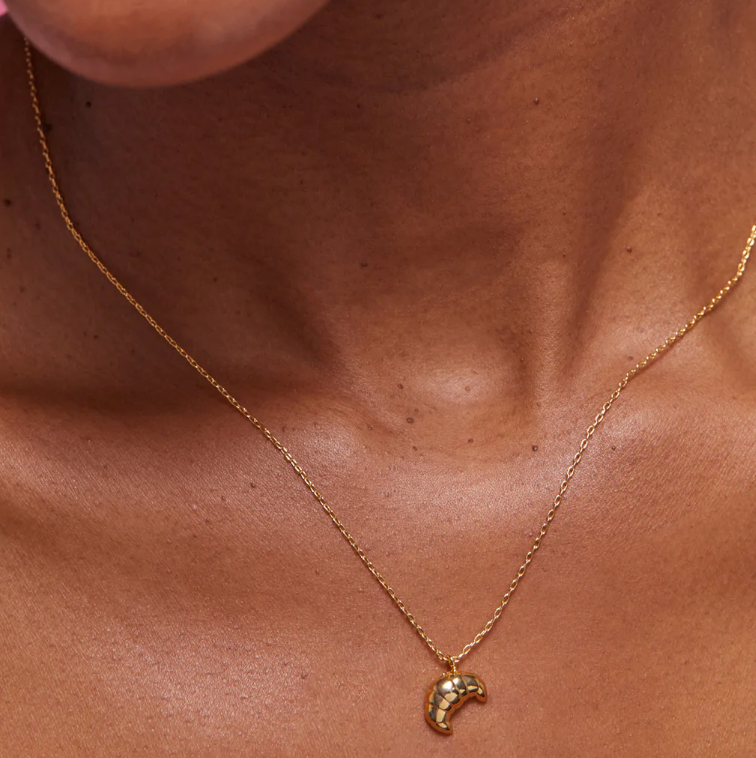 ESTELLA BARTLETT CROISSANT PENDANT NECKLACE