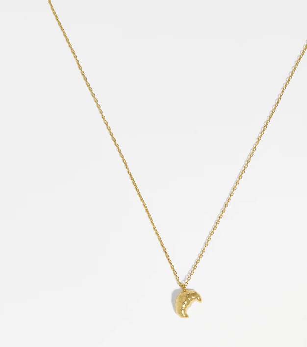 ESTELLA BARTLETT CROISSANT PENDANT NECKLACE