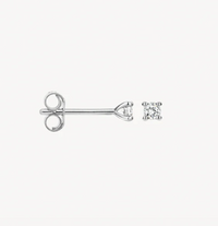 BLUSH 14K GOLD & DIAMOND STUD EARRINGS