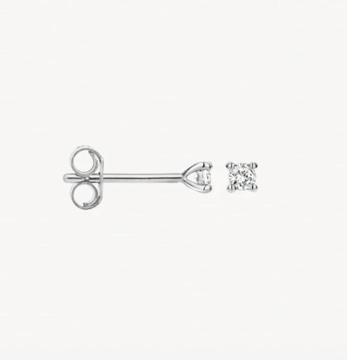 BLUSH 14K GOLD & DIAMOND STUD EARRINGS
