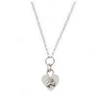 MIKAELA LYONS PETITE LIONESS HEART PENDANT