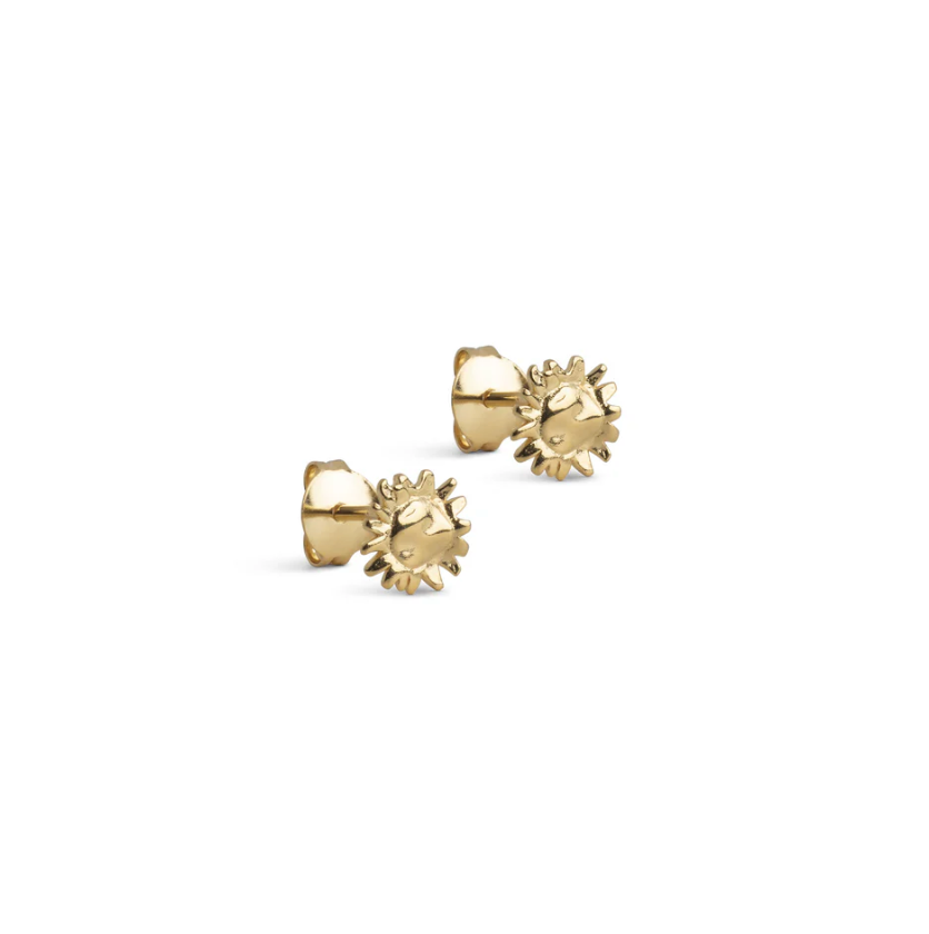 ENAMEL COPENHAGEN SMALL SUNSHINE STUD EARRINGS