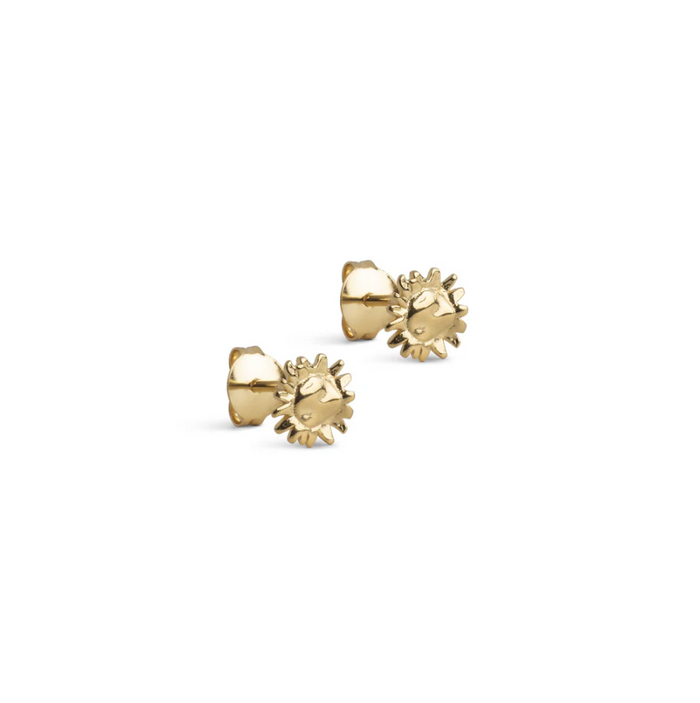 ENAMEL COPENHAGEN SMALL SUNSHINE STUD EARRINGS
