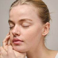 ENAMEL COPENHAGEN SMALL SUNSHINE STUD EARRINGS