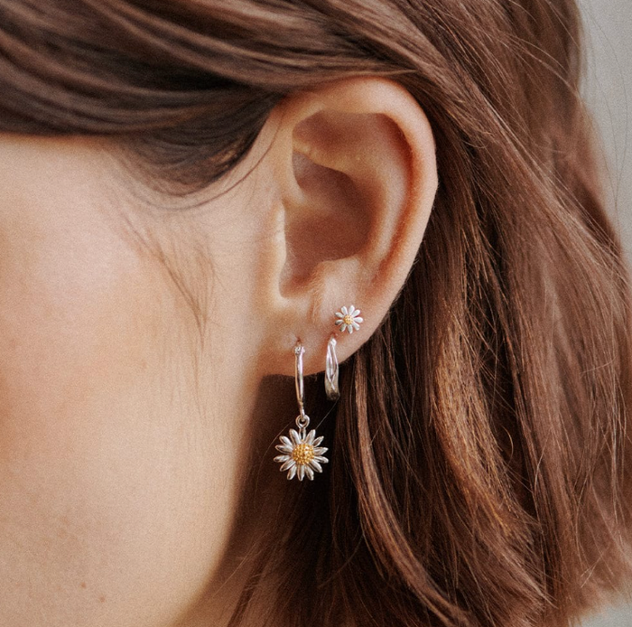 DAISY LONDON MARGUERITE STUD EARRINGS