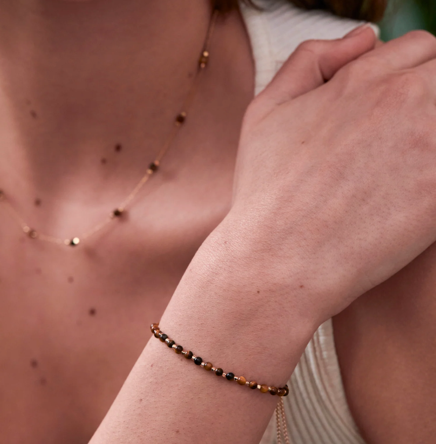 ESTELLA BARTLETT WELLNESS AMELIA GOLD BRACELET