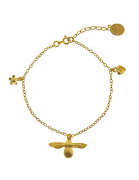 ALEX MONROE BABY BEE BRACELET