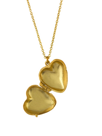 ALEX MONROE VICTORIANA KEEPSAKE HEART LOCKET NECKLACE