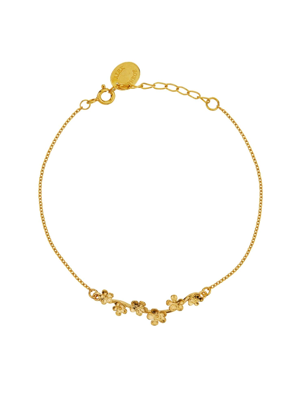 ALEX MONROE FORGET ME NOT BRACELET