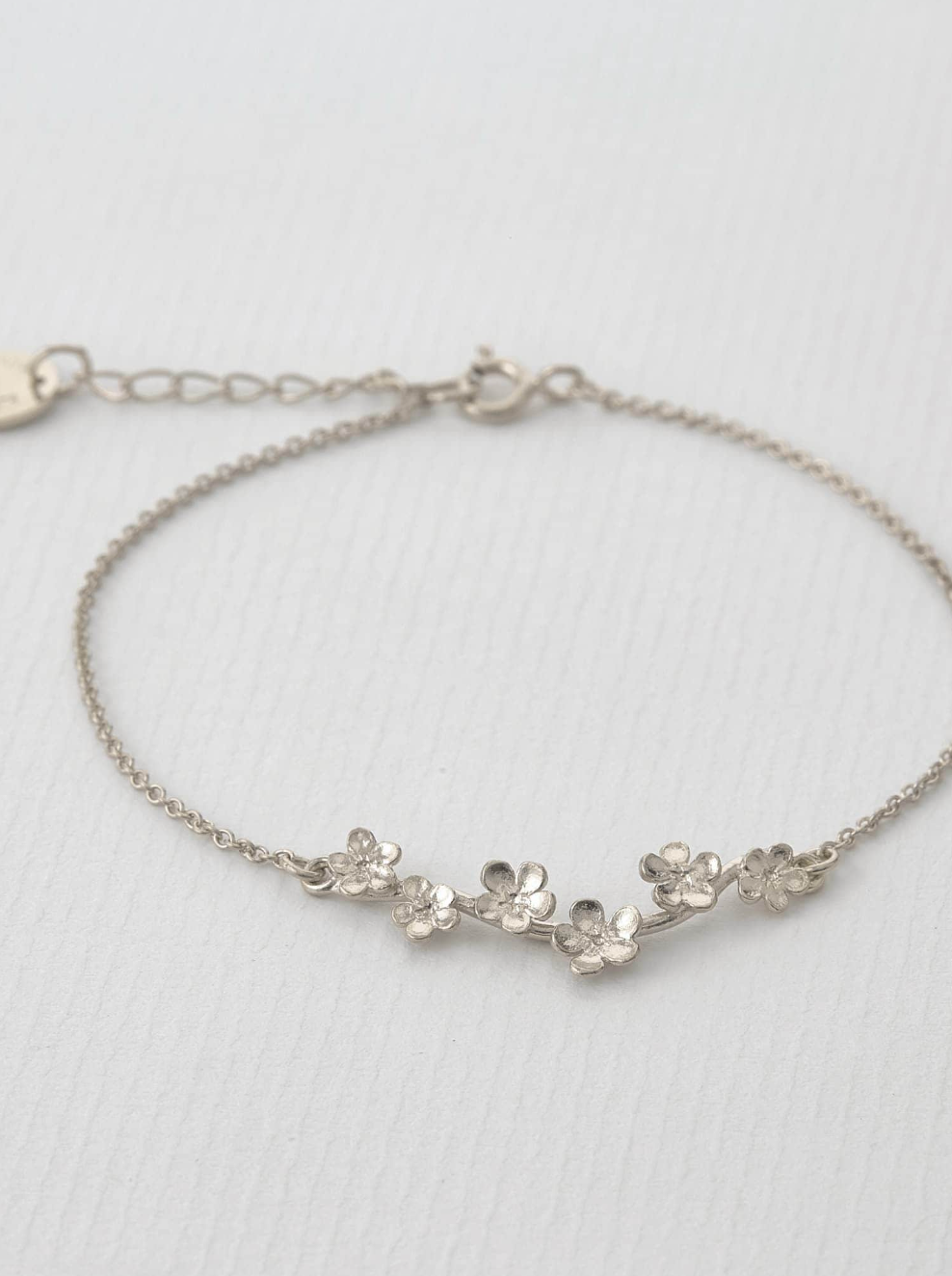 ALEX MONROE FORGET ME NOT BRACELET