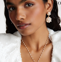 SORU CHARM PEARL NECKLACE