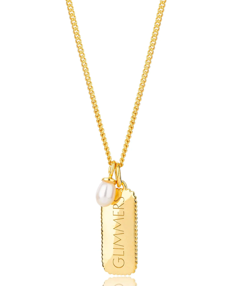 CLAUDIA BRADBY PEARL GLIMMERS NECKLACE