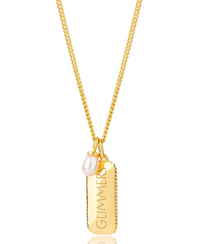 CLAUDIA BRADBY PEARL GLIMMERS NECKLACE