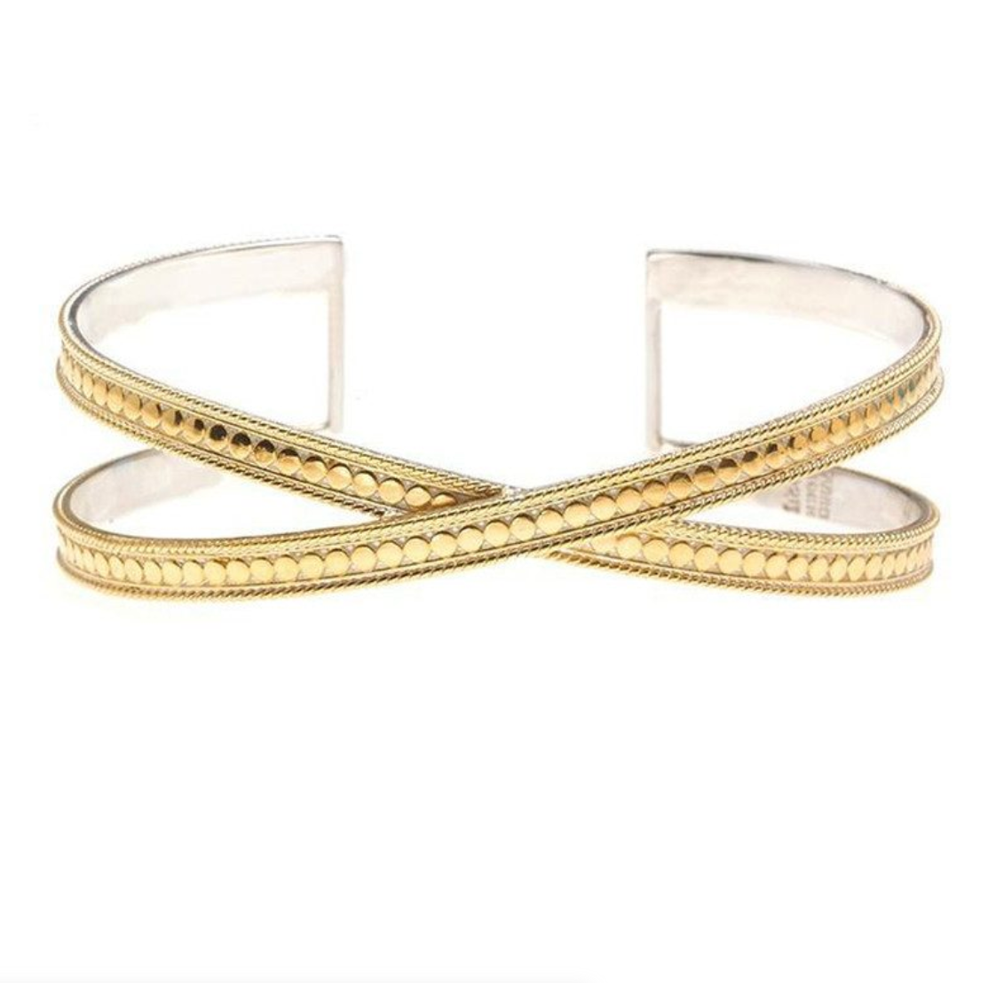 ANNA BECK CLASSIC CROSS CUFF