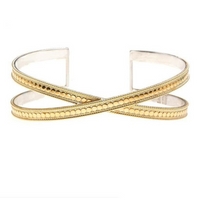 ANNA BECK CLASSIC CROSS CUFF