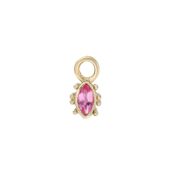 METIER DALA DETAIL PINK TOURMALINE MARQUISE 3.2 PLAQUE