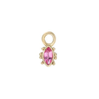 METIER DALA DETAIL PINK TOURMALINE MARQUISE 3.2 PLAQUE