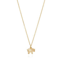 ANNA BECK SMALL ELEPHANT CHARM NECKLACE