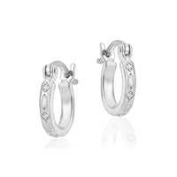 V BY LAURA VANN IRIS HOOP EARRINGS