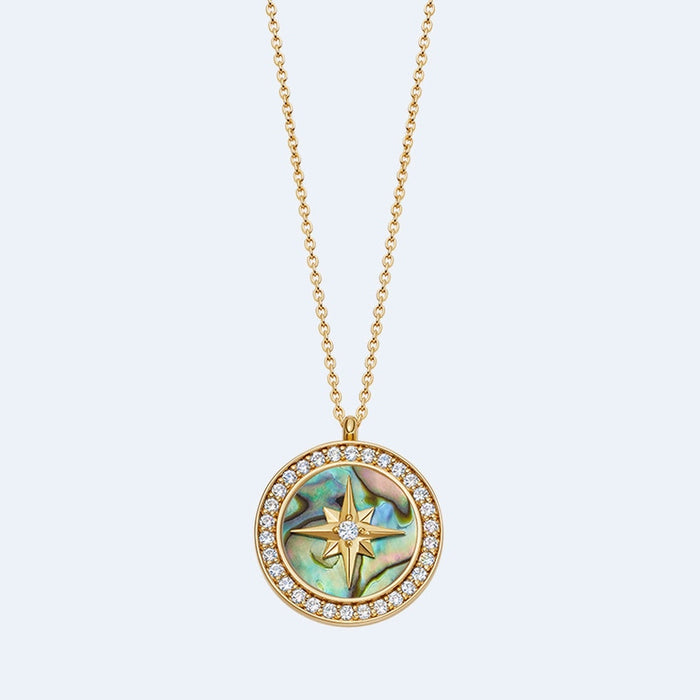 ASTLEY CLARKE LARGE POLARIS LOCKET NECKLACE