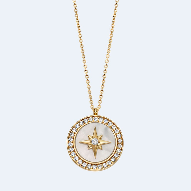 ASTLEY CLARKE LARGE POLARIS LOCKET NECKLACE