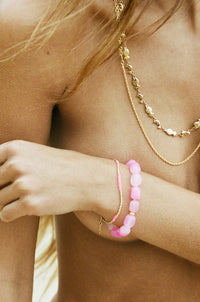 ANNI LU PINK ASYM BRACELET