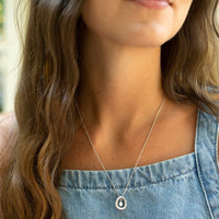 CLAUDIA BRADBY THIS TOO SHALL PASS PENDANT NECKLACE