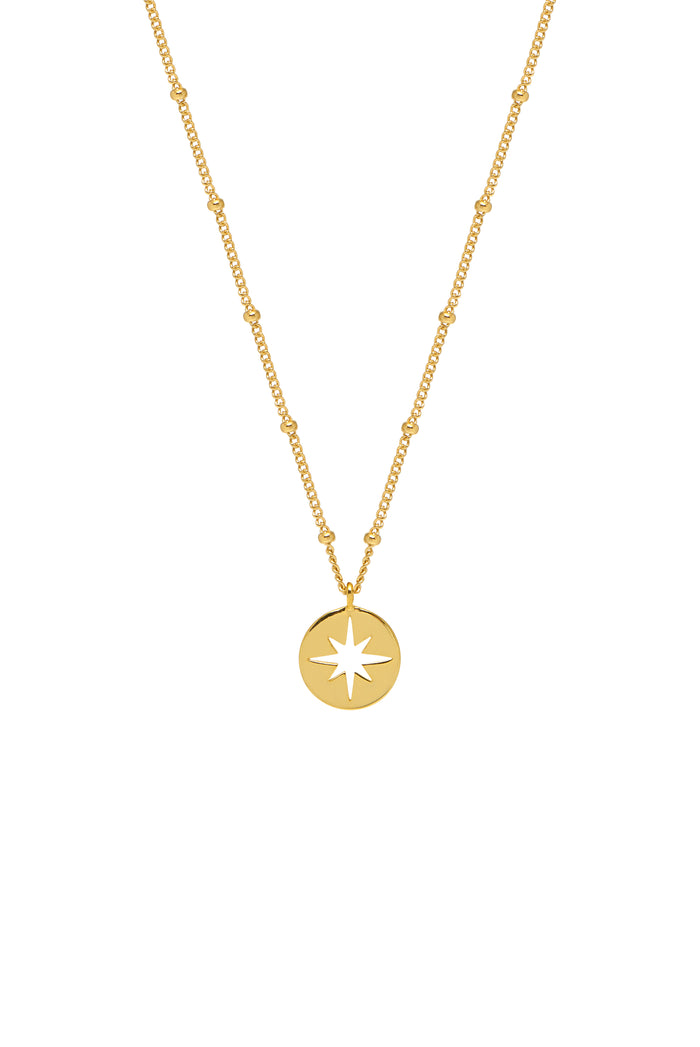 ESTELLA BARTLETT STARBURST DISC NECKLACE