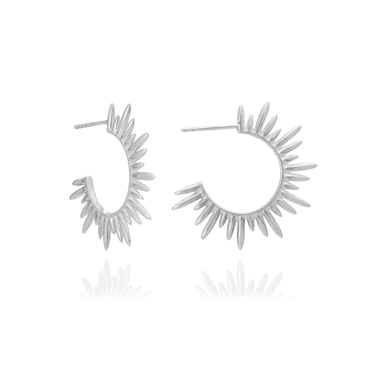 RACHEL JACKSON ELECTRIC GODDESS MEDIUM HOOPS
