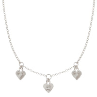 MIKAELA LYONS MULTI HEART PENDANT