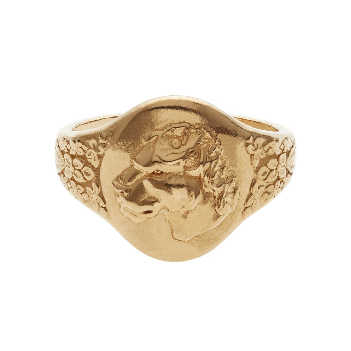MIKAELA LYONS LIONESS SIGNET RING